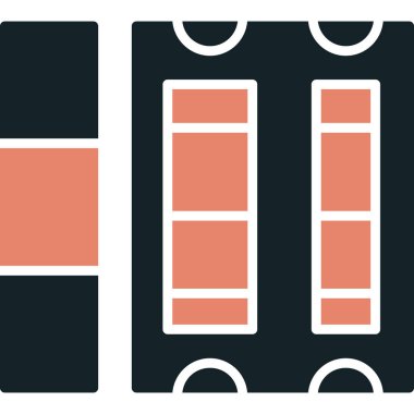 Modern b 'nin vektör illüstrasyonu eksik simgesi