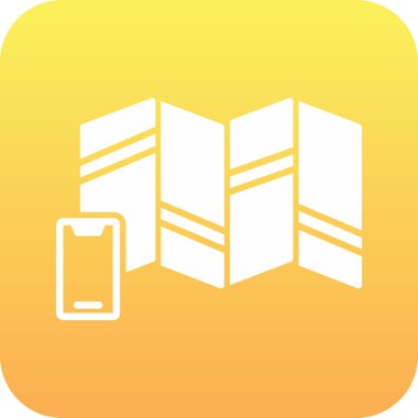 Benzersiz küp vektör çizgisi simgesi