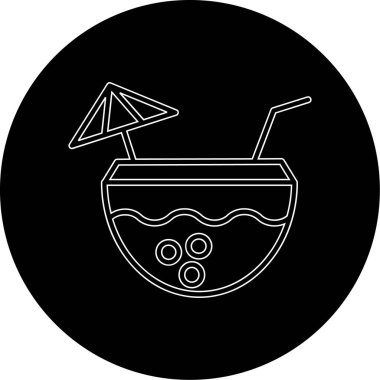 Modern simgenin vektör illüstrasyonu