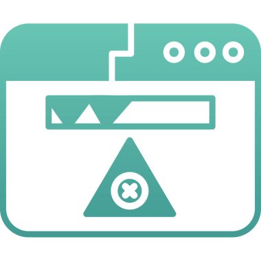 atm düz vektör simgesi