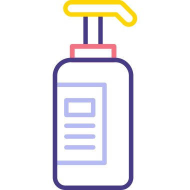 Sprey. Web simgesi basit illüstrasyon