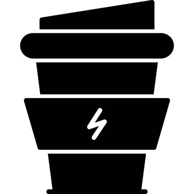 Modern ve bilimin sembolü olmayan vektör tasarımı