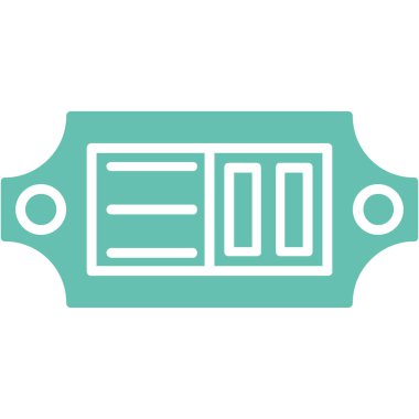 Pil. Web simgesi basit illüstrasyon