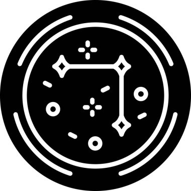 çip devre kartı simgesi ana hat biçiminde