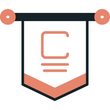 b harfinin vektör illüstrasyonu