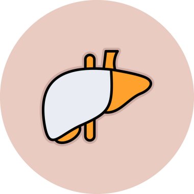 Bir farenin simge vektör illüstrasyonu