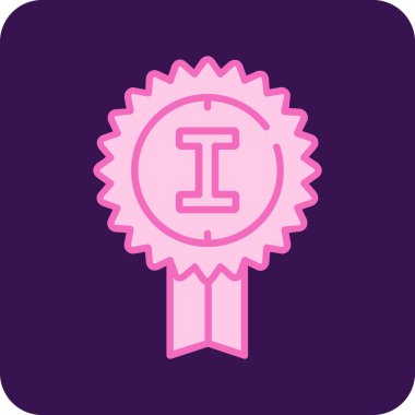 Ödül. Web simgesi basit illüstrasyon