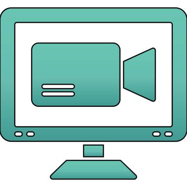 Video oynatıcı simgesi, özet biçimi