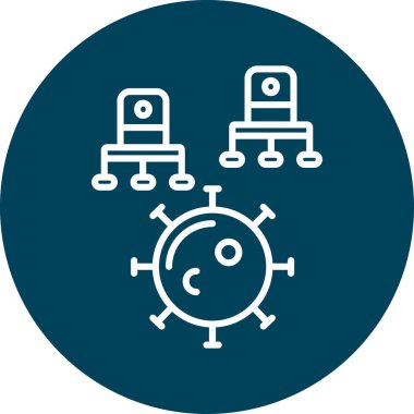 seo modern simgesinin vektör illüstrasyonu