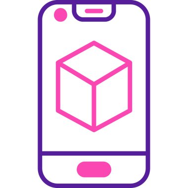 cep telefonu simgesi, vektör illüstrasyon tasarımı