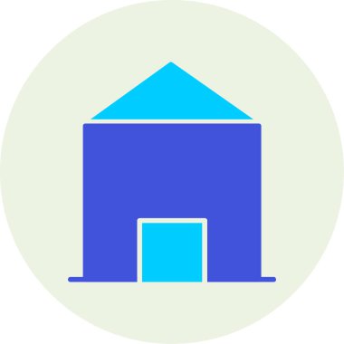 Ev simgesi vektör illüstrasyonu