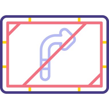 Modern bir simgenin vektör illüstrasyonu