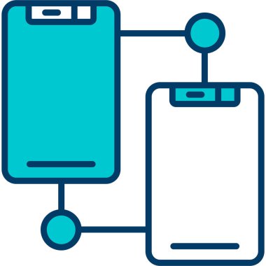 Pil. Web simgesi basit illüstrasyon