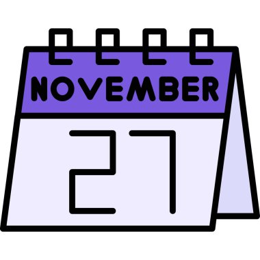 Takvim simge tasarlamak vektör