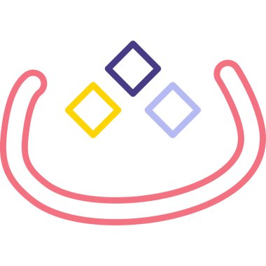 Basit simge vektör illüstrasyonu