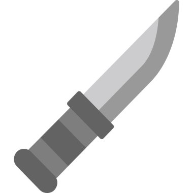 Bıçak simgesi, vektör illüstrasyonu