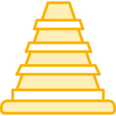 piramit simgesi, basit vektör gösterimi