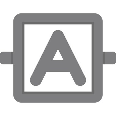 bir tablet simgesinin vektör resmi.