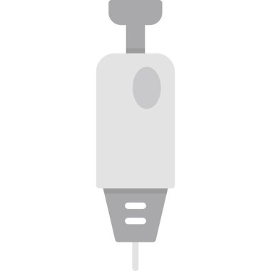 Elektrik kablosu. Basit resimleme