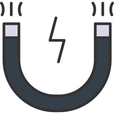 Güç. Web simgesi basit illüstrasyon