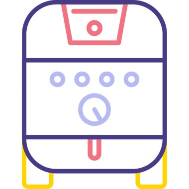 seo modern simgesinin vektör illüstrasyonu