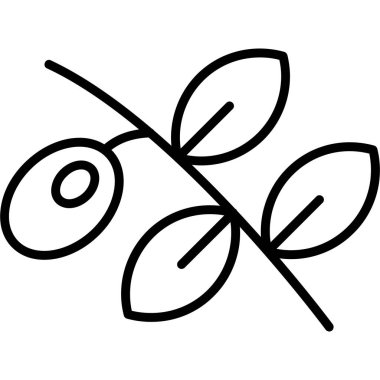 Kanatlı kelebek, çizgi biçimi simgesi