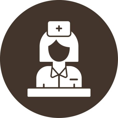 Hemşire Simgesi çizimi