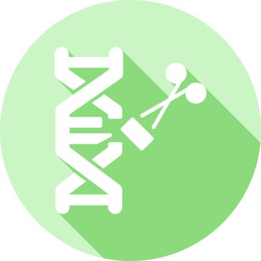 DNA simgesi vektör illüstrasyonu