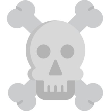 kafatası simgesi. kafatası simgesi