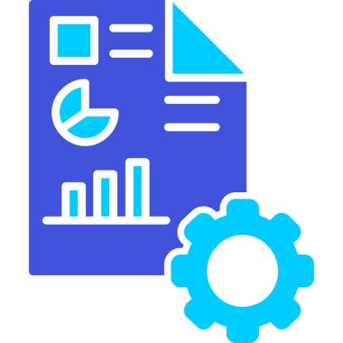 iş analizi vektör çizgisi simgesi