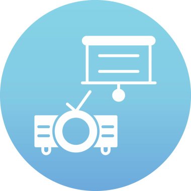 Modern simgenin vektör illüstrasyonu