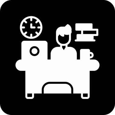 Hastane Simgesi Vektör İllüstrasyonu