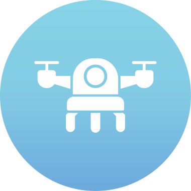 Robot simgesinin vektör illüstrasyonu