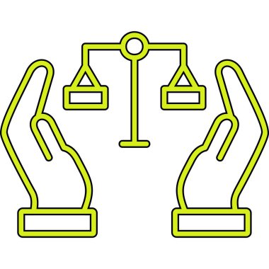 el kaldırma simgesi taslak biçimi