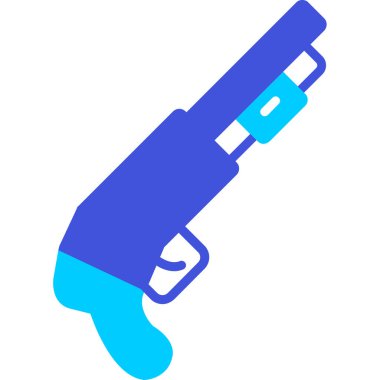 silah simgesi vektör illüstrasyonu