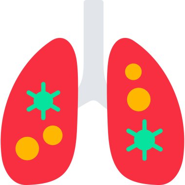 İnsan organ vektör simgesi