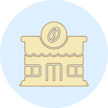 bina simgesi, modern vektör illüstrasyon tasarımı