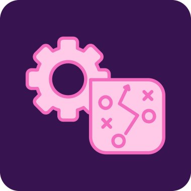 seo modern simgesinin vektör illüstrasyonu