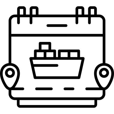 Kargo kutusu simgesi, taslak biçimi