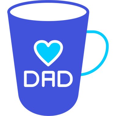 Babalar Günü. Basit tasarım.