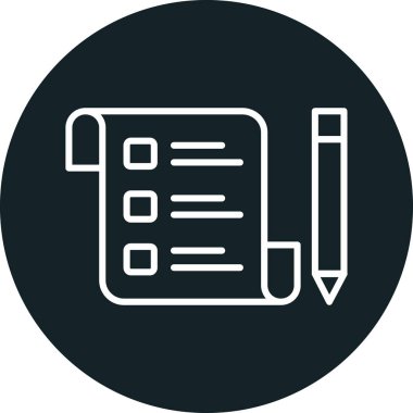 Şeffaf bir arkaplanda pano vektör çizimi. Birinci kalite semboller. Konsept ve grafik tasarım için ince çizgi simgesi.