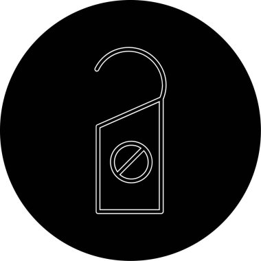 Modern b 'nin vektör illüstrasyonu kahve ikonundan yoksun