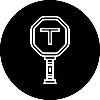 Beyaz arkaplanda izole edilmiş modern oto tamir simgesinin vektör çizimi