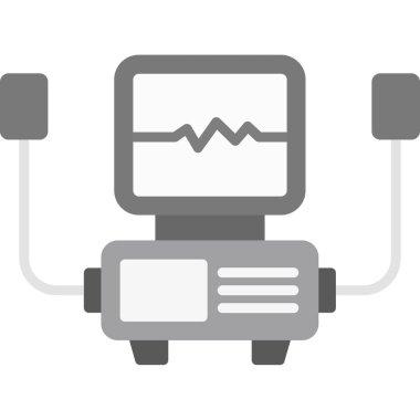 Robot simgesi, basit vektör çizim