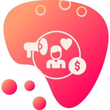 iş stratejisi simgesi düz biçimli