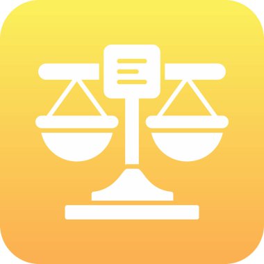 vektör adalet simgesi illüstrasyonu