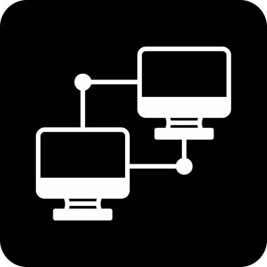 ağ paylaşımı. Basit resimleme