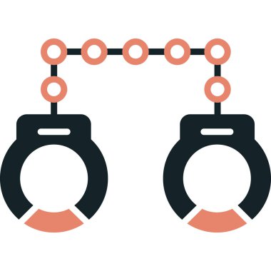 zincir simge vektör çizim