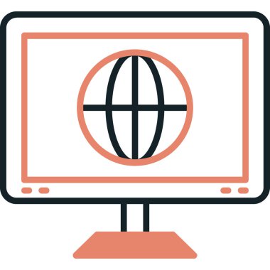 izleyici simgesi, vektör illüstrasyonu