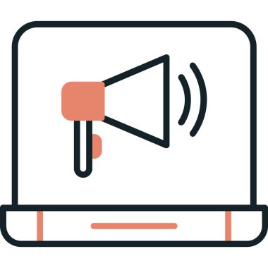 hoparlör vektör simgesi modern basit vektör illüstrasyonu